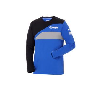 Paddock Blue Race Men's Long Sleeves T-shirt B18-FT112-E1-0M   -   blue/black