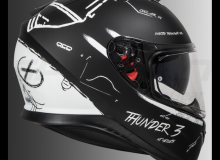 Шлем MT-Helmets Thunder 3 SV Интеграл с очками Black 