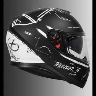Шлем MT-Helmets Thunder 3 SV Интеграл с очками Black 