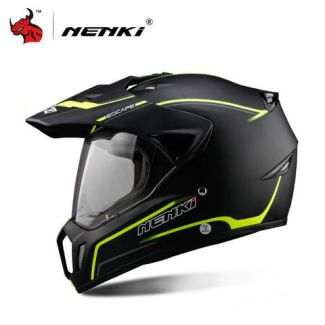 Шлем Dual Sport NENKI MX-310 Black-Yello