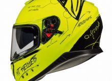 Шлем интеграл с очками MT-Helmets Thunder 3 SV Fluo