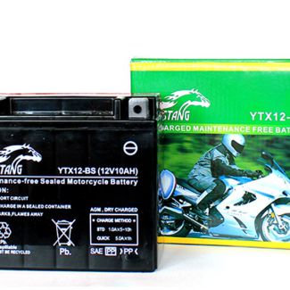 Аккумулятор Mustang YTX12-BS (кислотный)                            